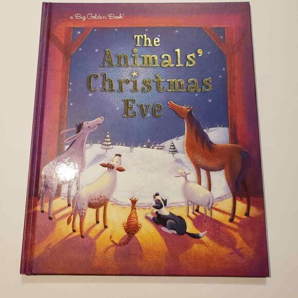 A Big Golden Book The Animals Christmas Eve - Picture 1 of 6